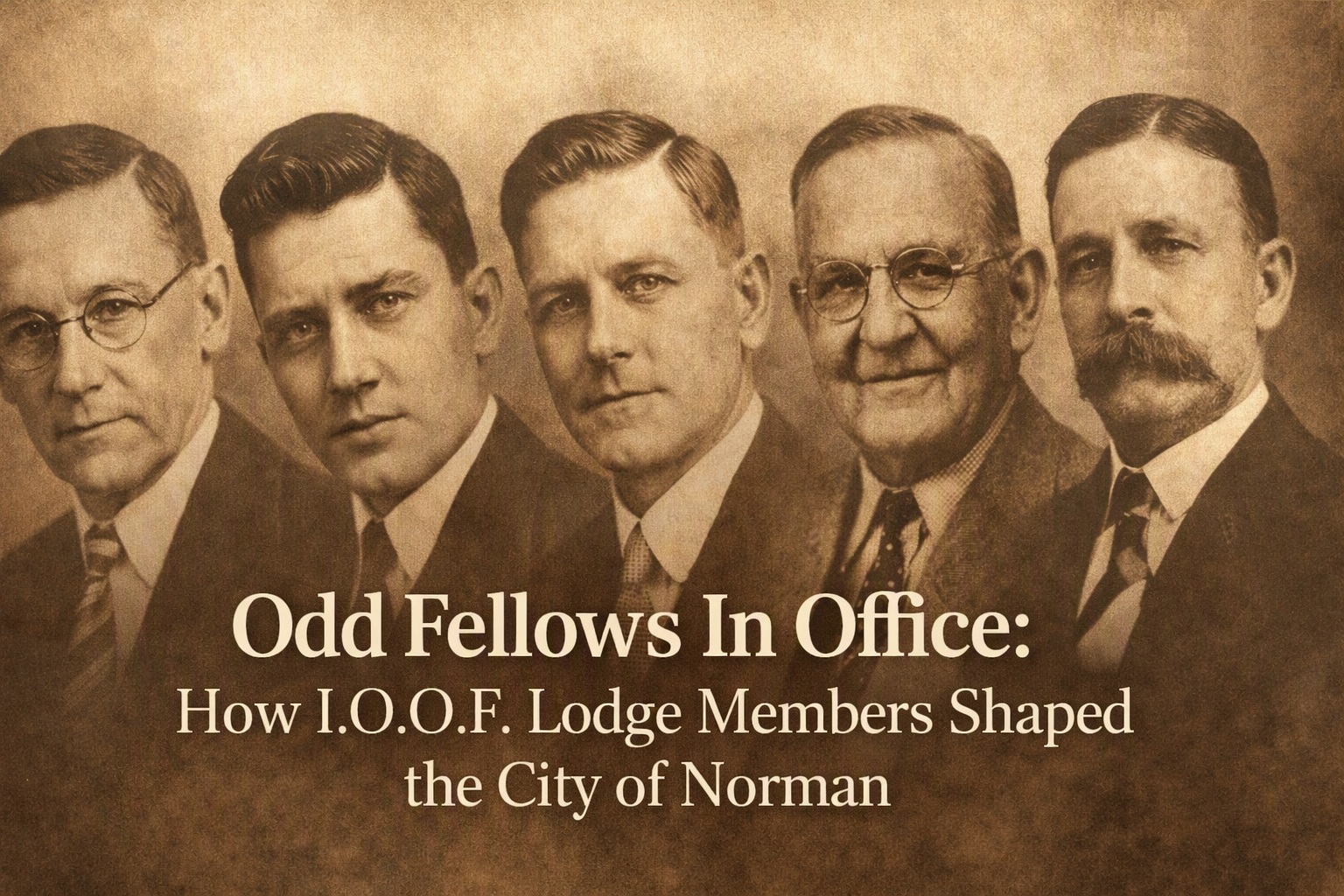 Odd Fellows in Office: